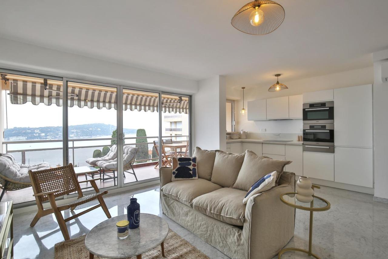 Sublime Appartement Vue Mer. Parking/Piscine/Clim Villefranche-sur-Mer Kültér fotó
