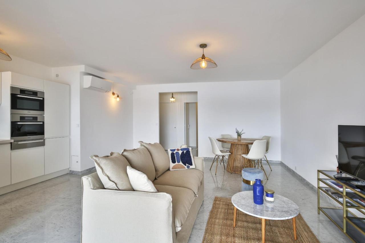 Sublime Appartement Vue Mer. Parking/Piscine/Clim Villefranche-sur-Mer Kültér fotó